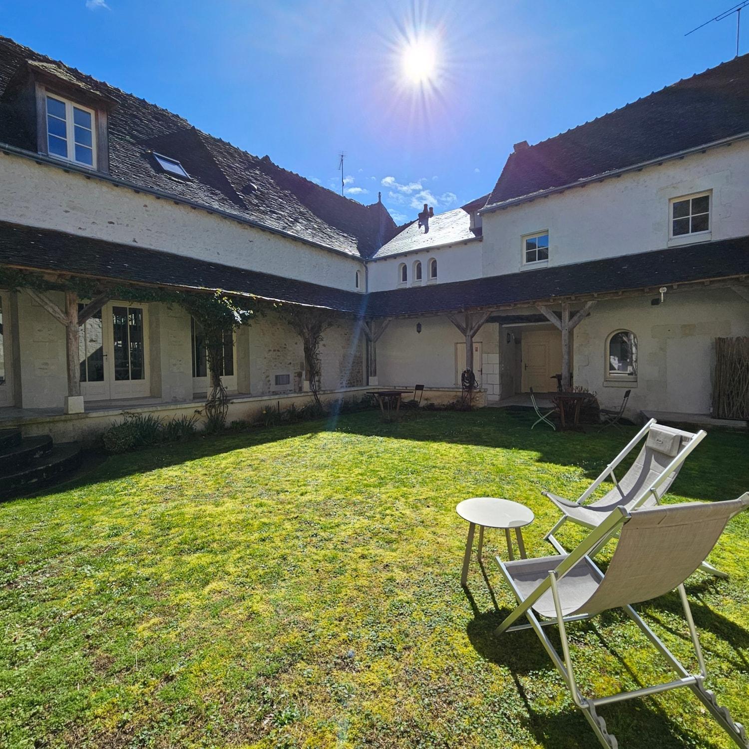 Logis Hotel Restaurant Relais De La Mothe Yzeures-sur-Creuse Zewnętrze zdjęcie