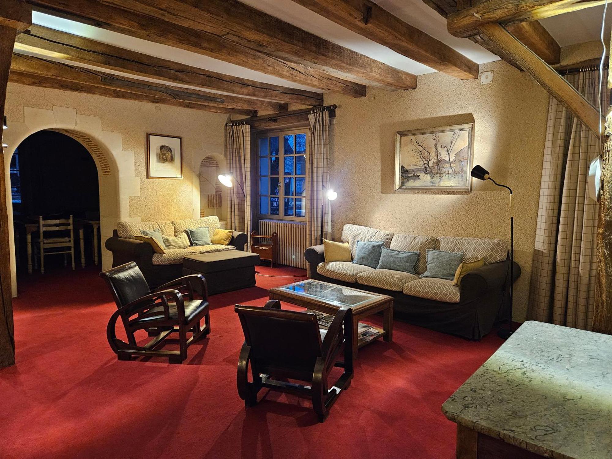 Logis Hotel Restaurant Relais De La Mothe Yzeures-sur-Creuse Zewnętrze zdjęcie